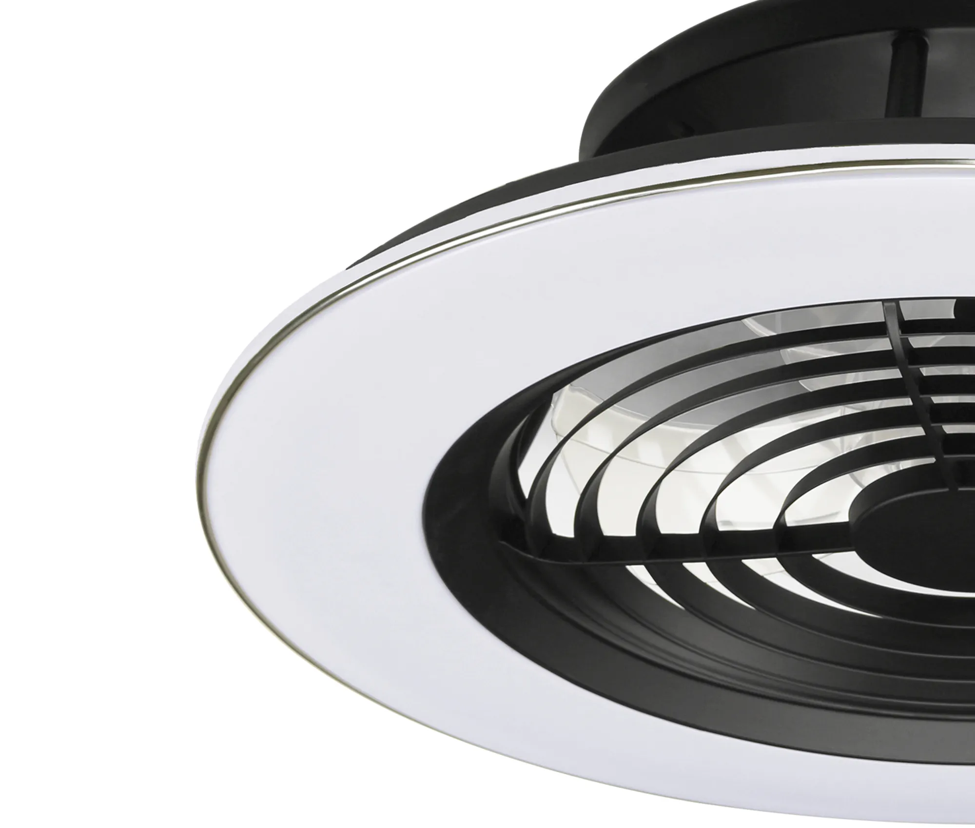 Alisio 70W LED Dimmable Ceiling Light & Fan, Remote / APP Controlled Black M7800  Mantra Alisio